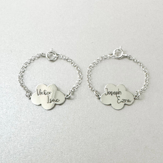 Cloud baby bracelet