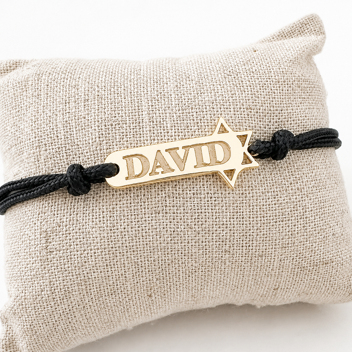 Personalized Star of David Bracelet
