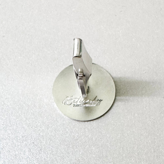 Circular Initials Cuff Links