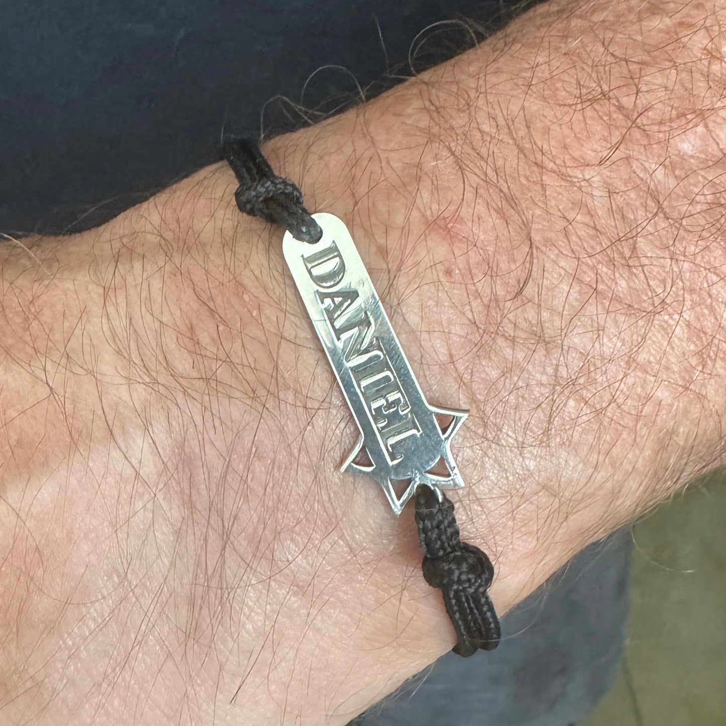 Personalized Star of David Bracelet