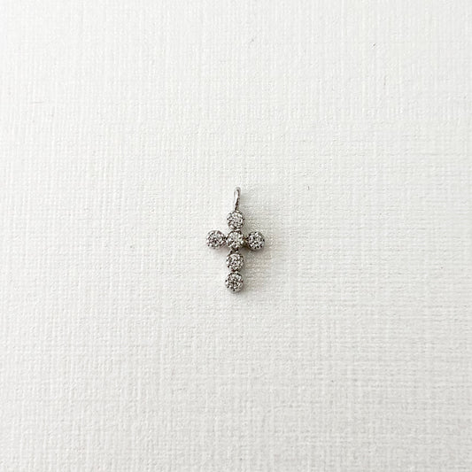 Cross charm for baby pins