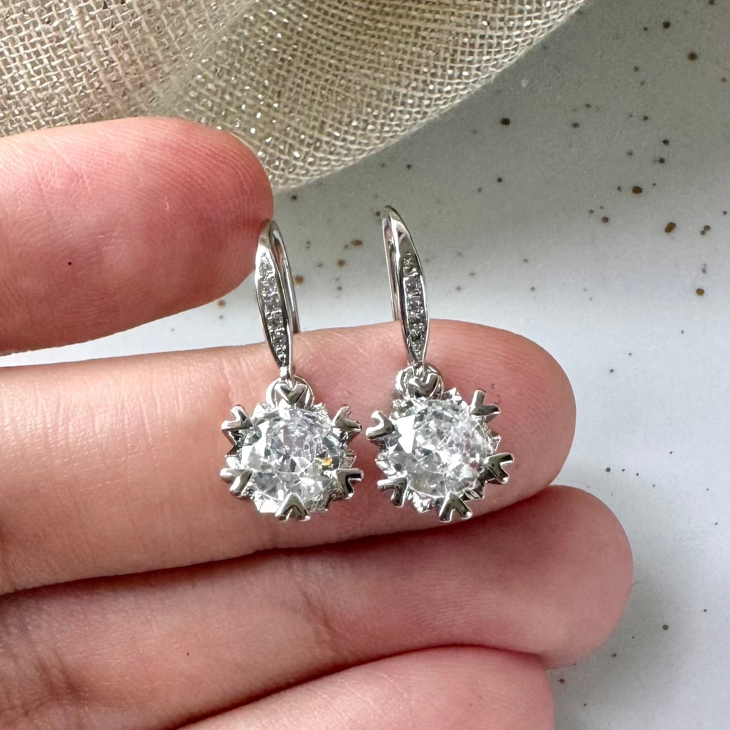 Snowflake Maxi Earrings
