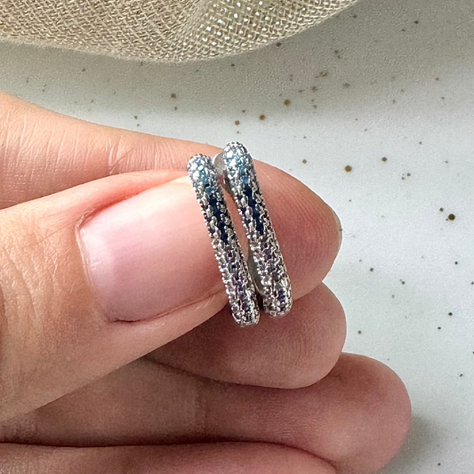 Blue and Purple Hoops