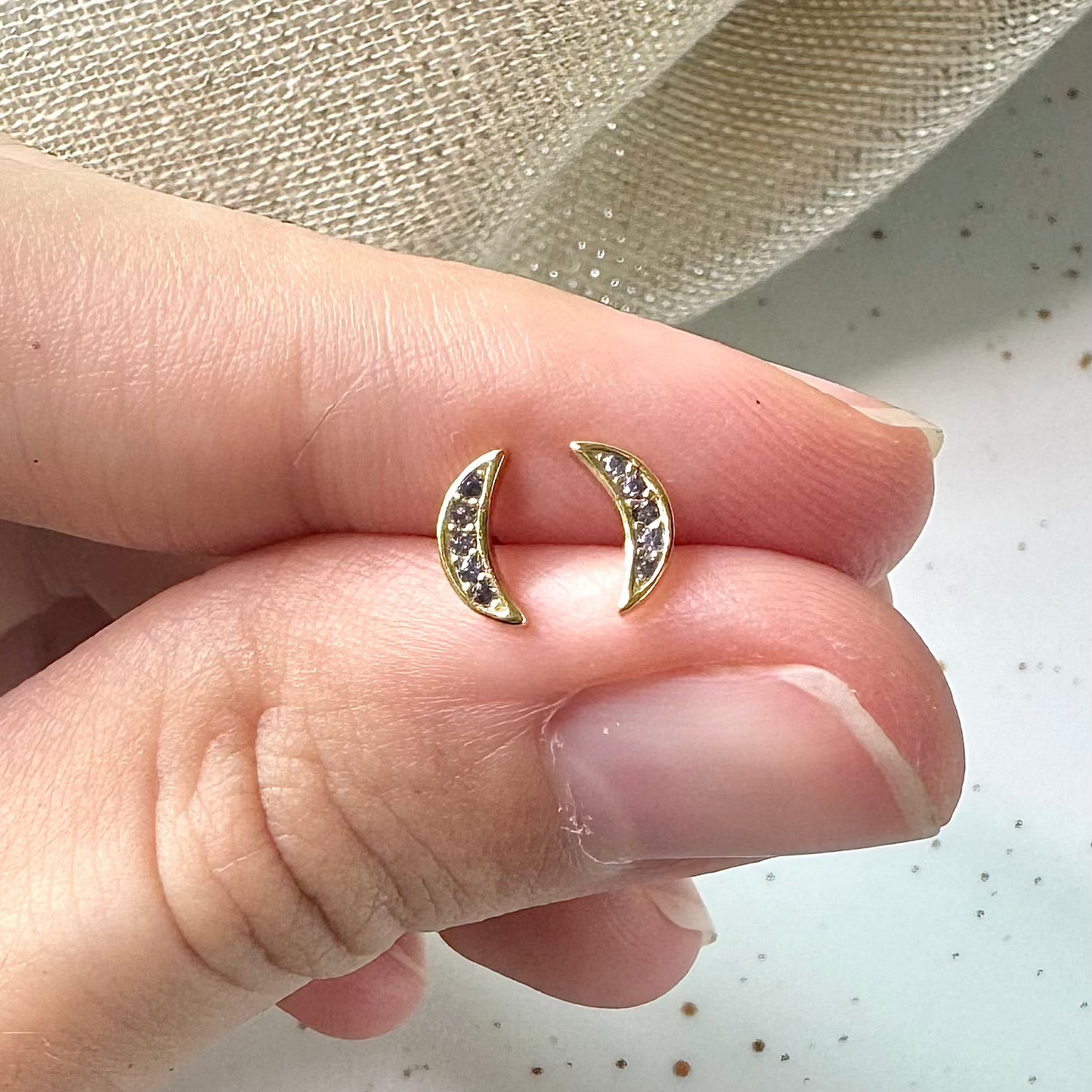 Moon Earrings