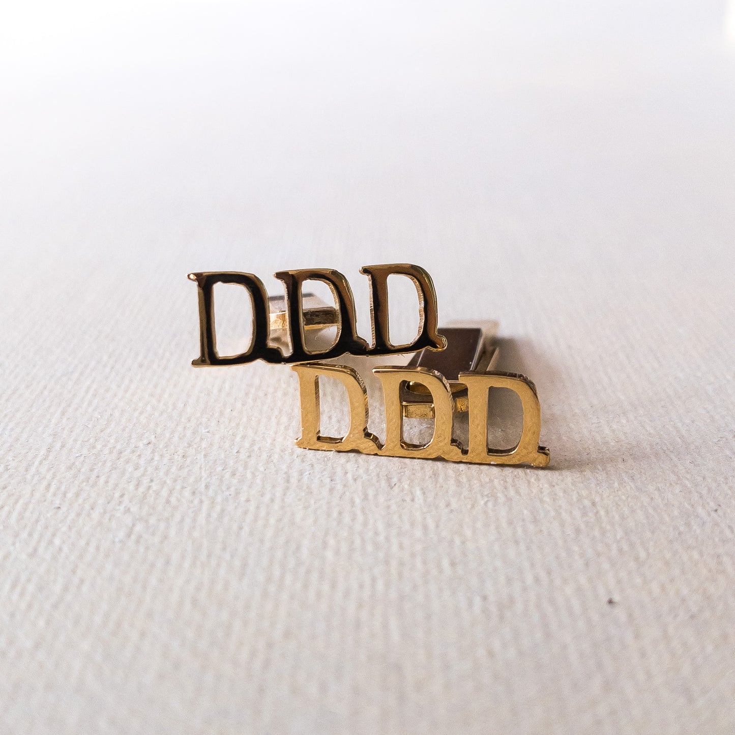 Gemelos personalizados 3 letras