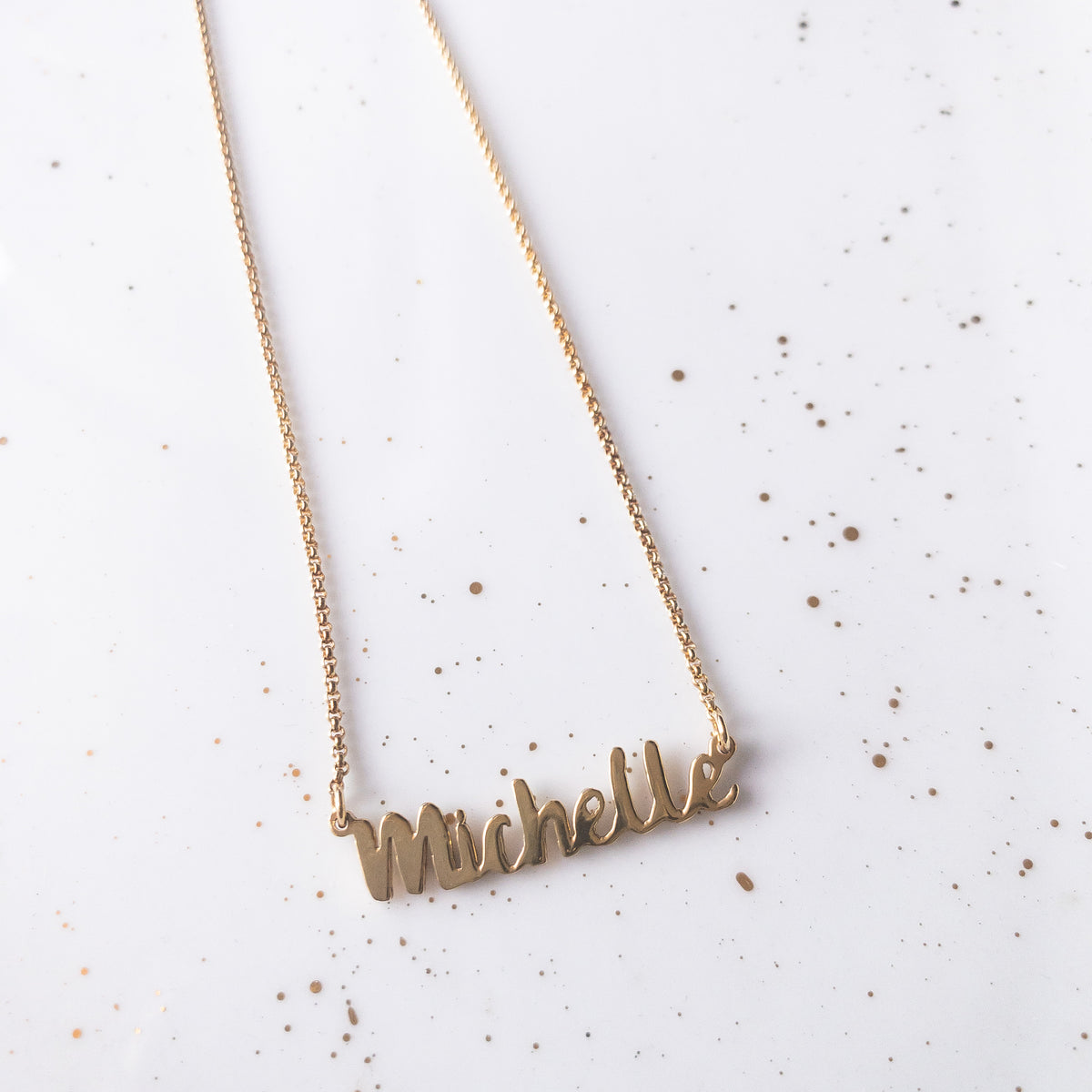 Single Name Necklace