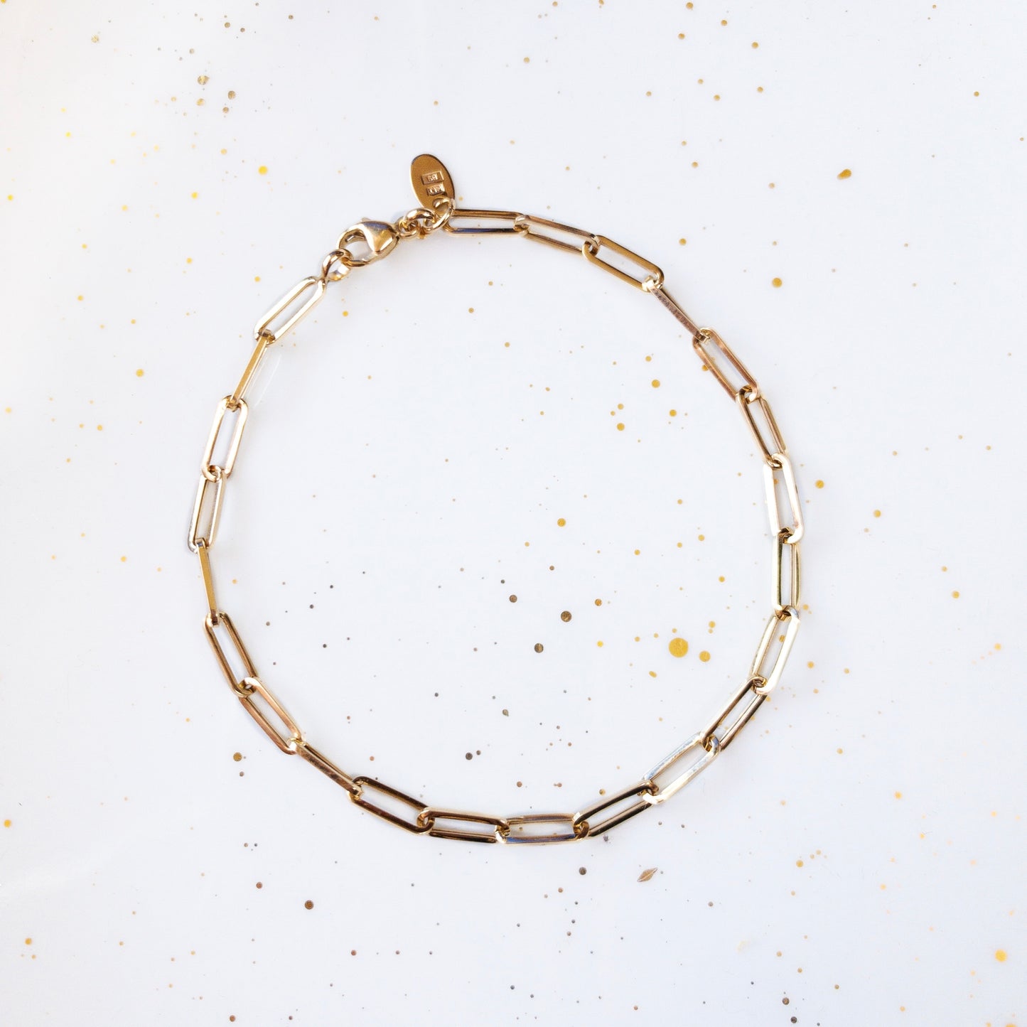 Pulsera de clip de papel