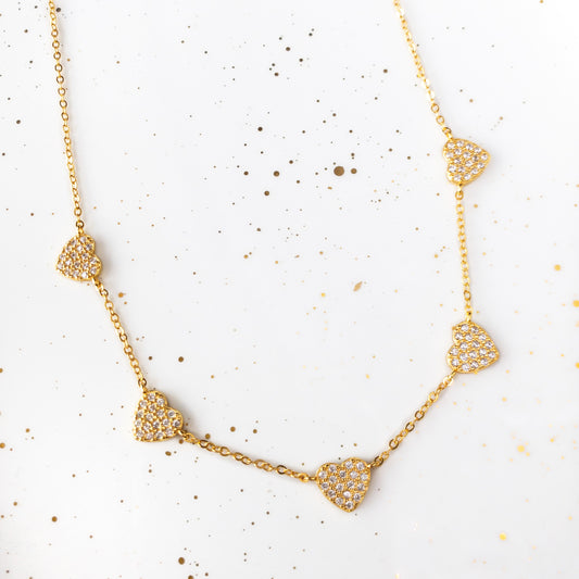 Belle Heart Necklace