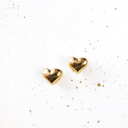 Full Heart Earrings