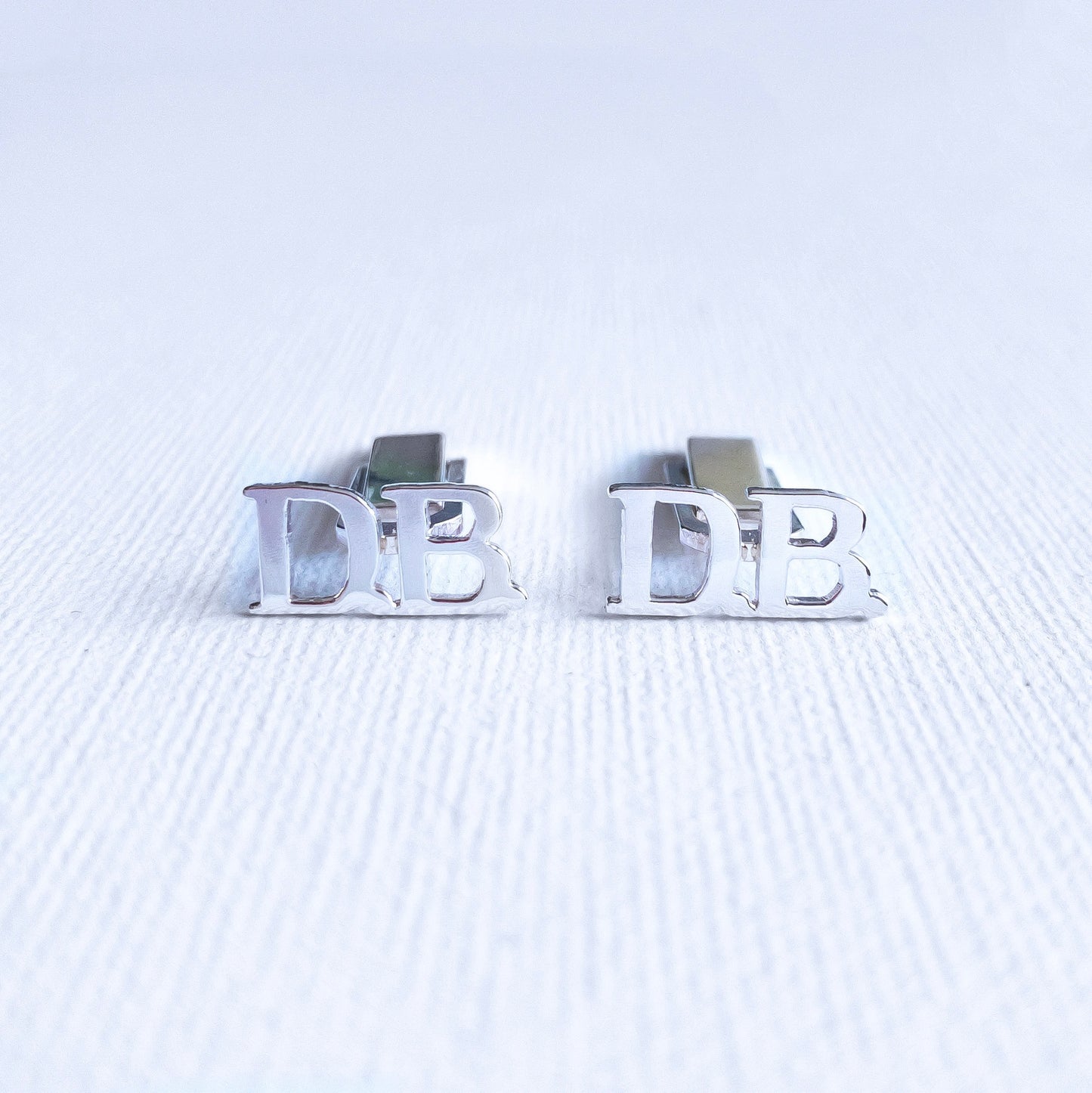 Gemelos con inicial personalizada