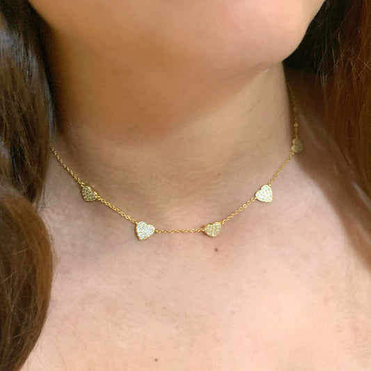 Belle Heart Necklace