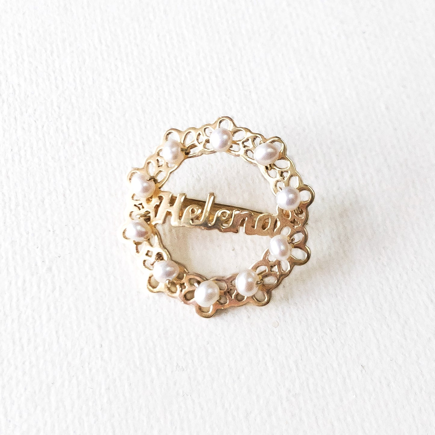 Lyanne Baby Pin with pearls