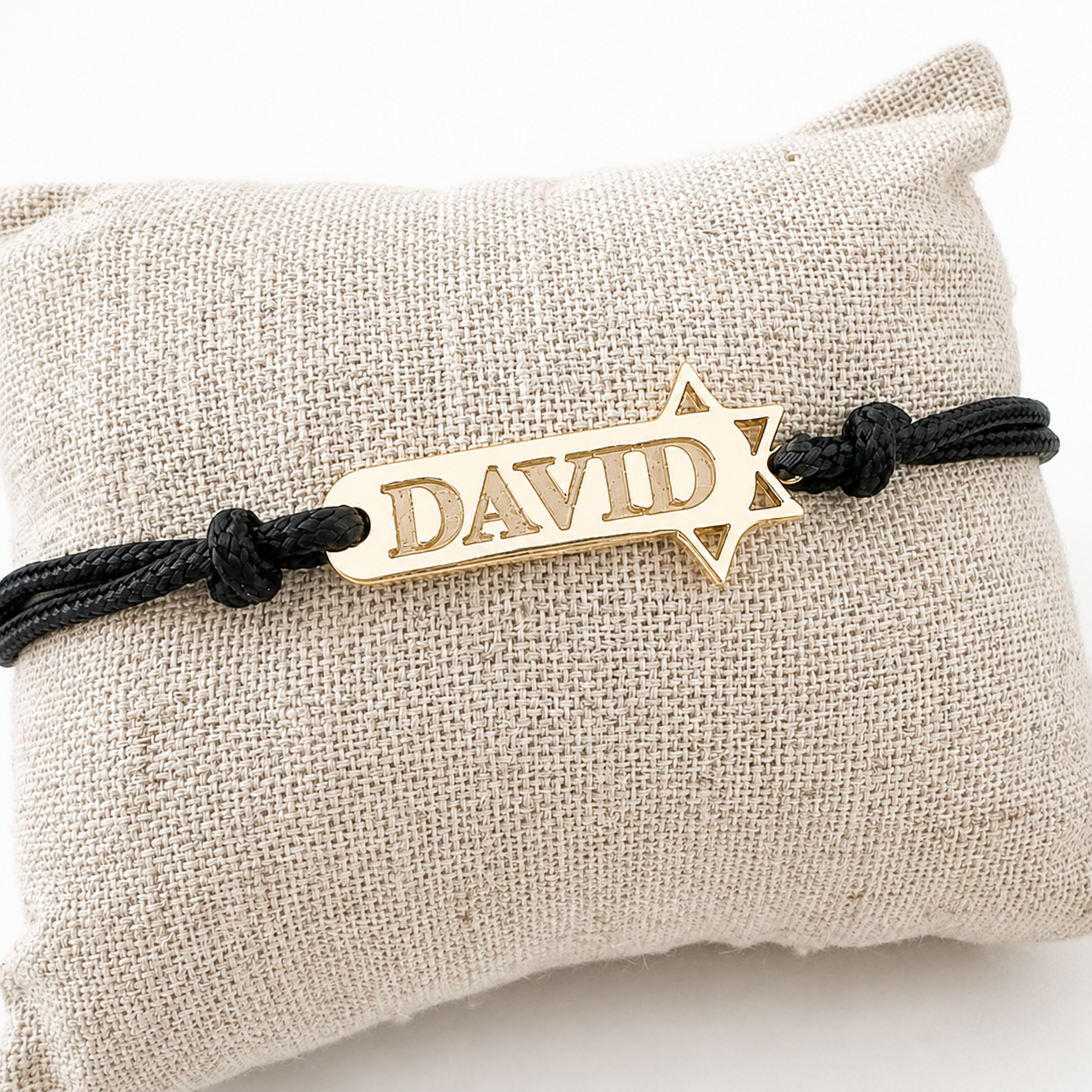 Personalized Star of David Bracelet