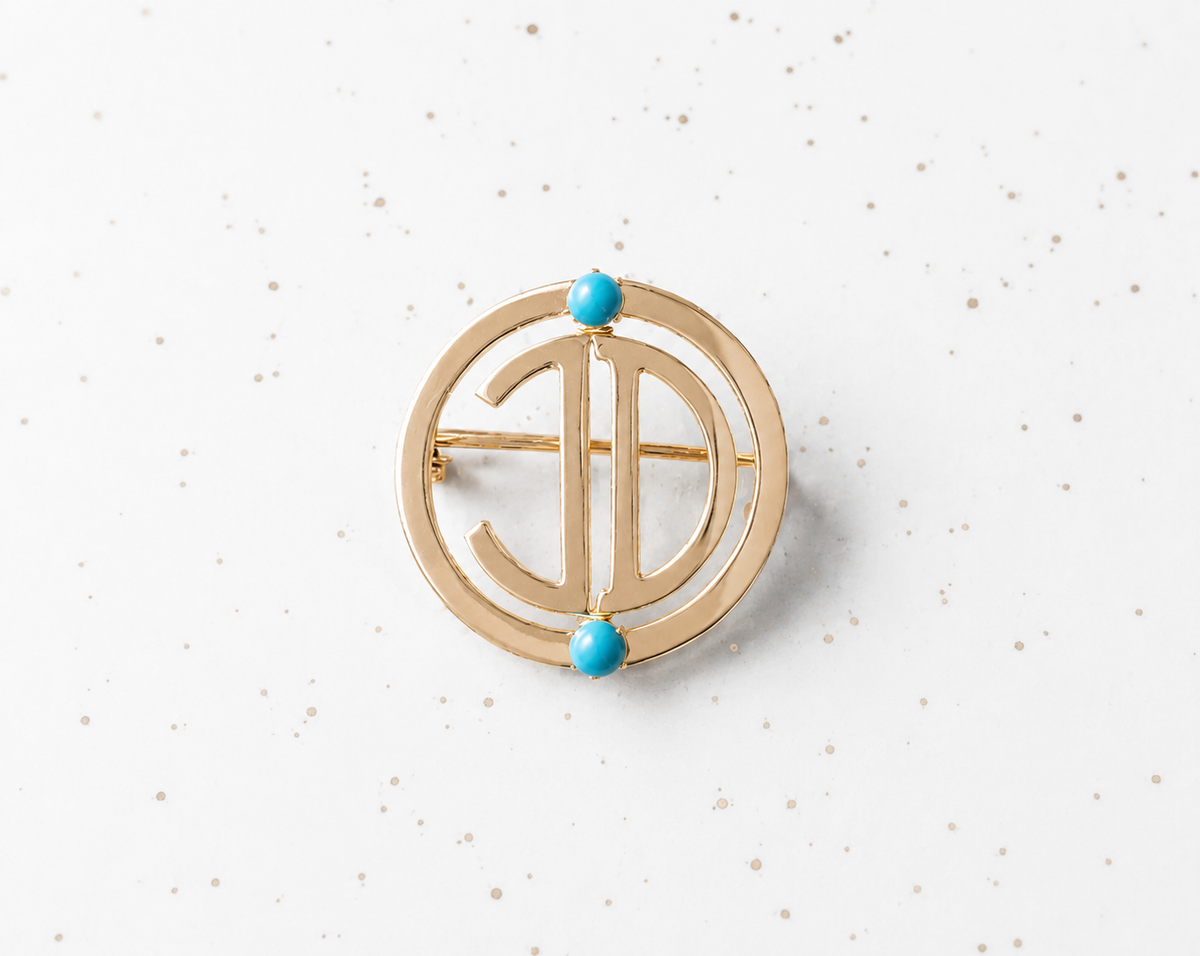 Initials Baby Pin