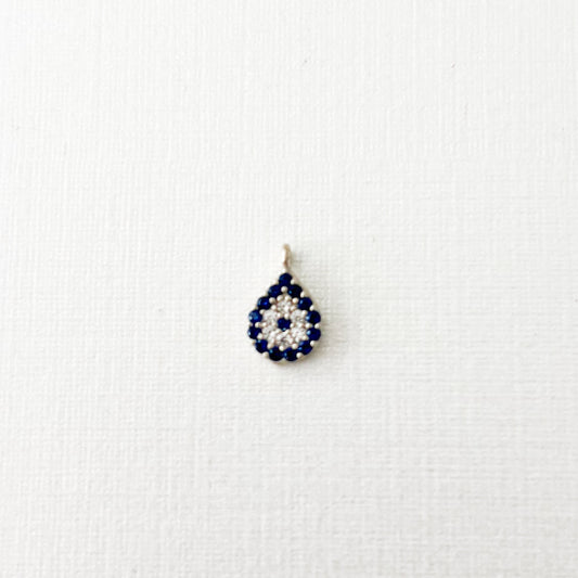 Evil eye baby pin charm
