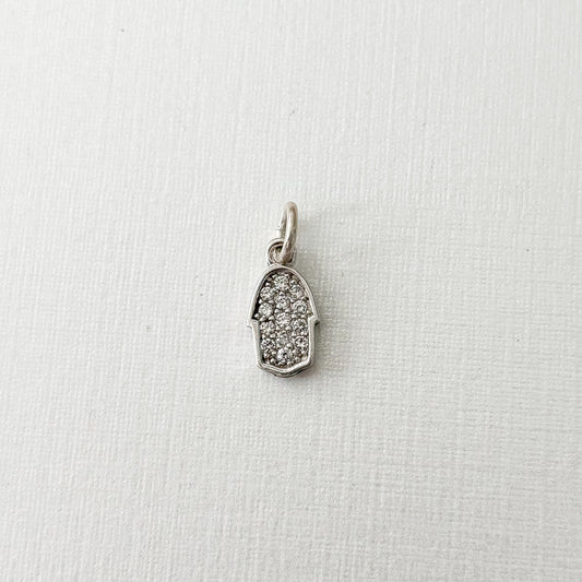 Hamsa hand charm for Baby pins