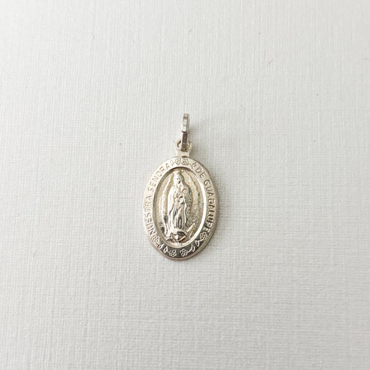 Virgin of Guadalupe charm for baby pins