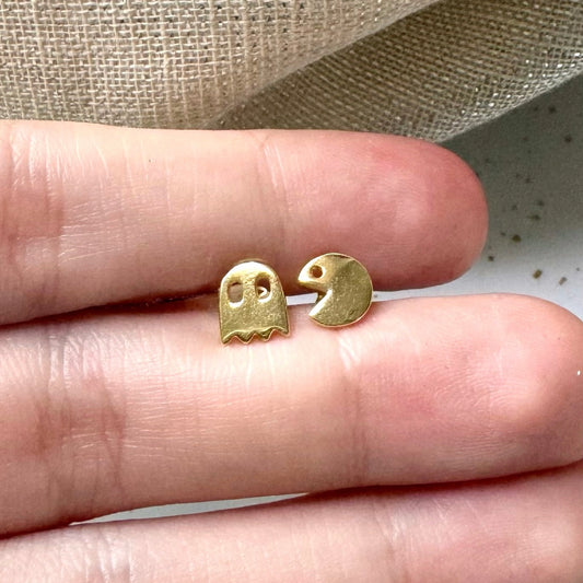 Pac-Man Earrings