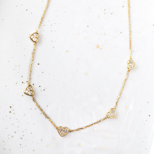 Polly Heart Necklace
