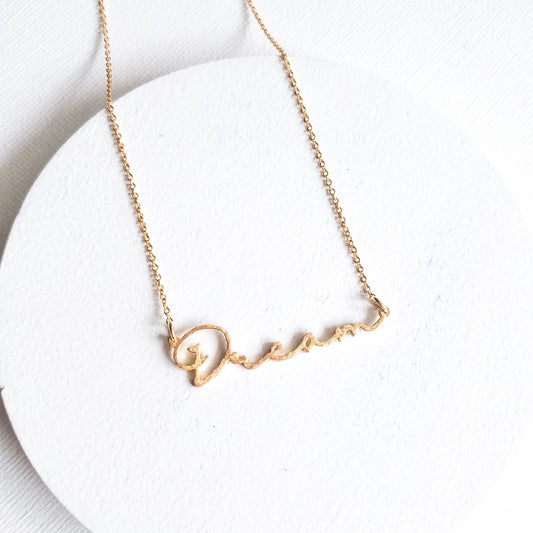 “Dream” Sterling Silver Necklace