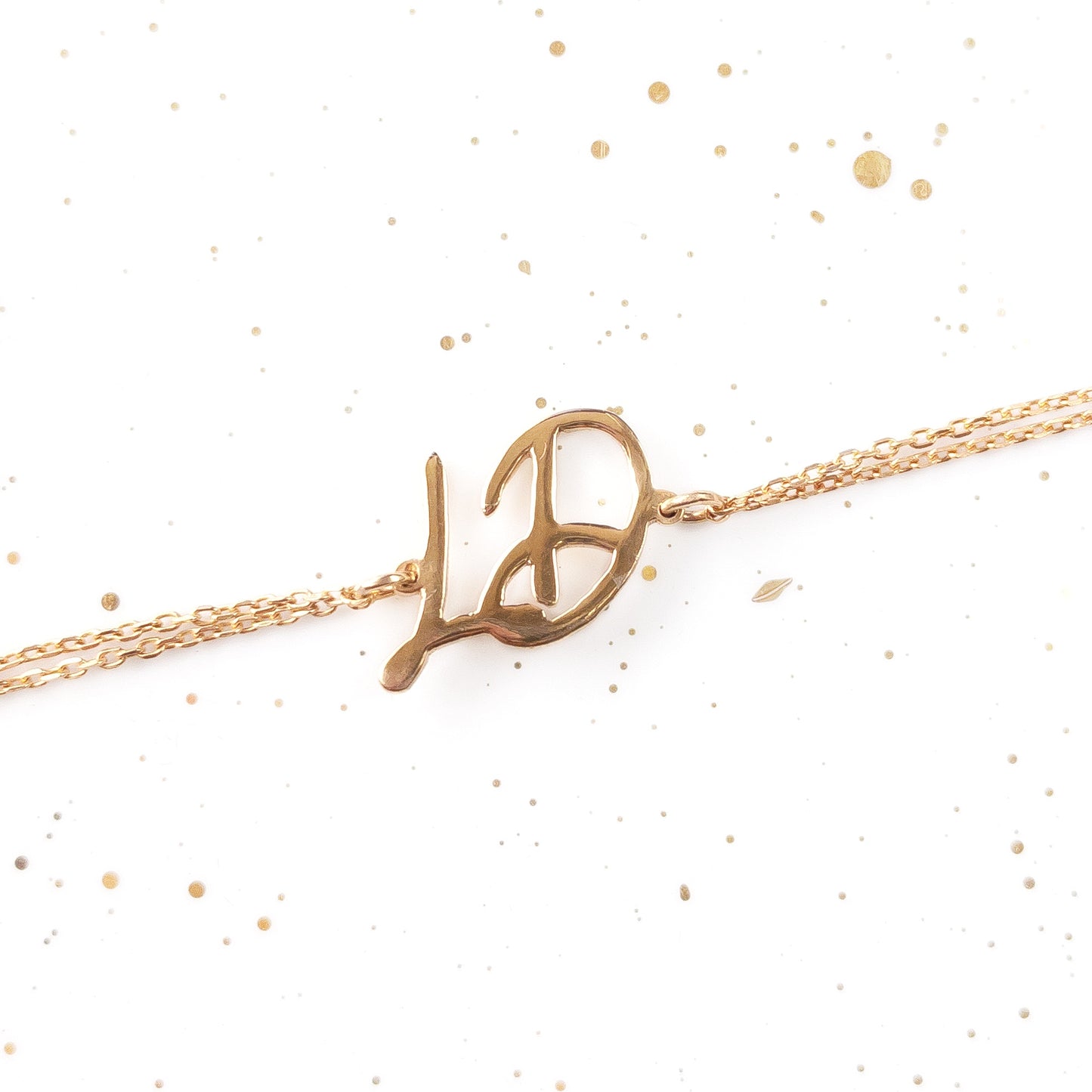 Pulsera Dos Iniciales
