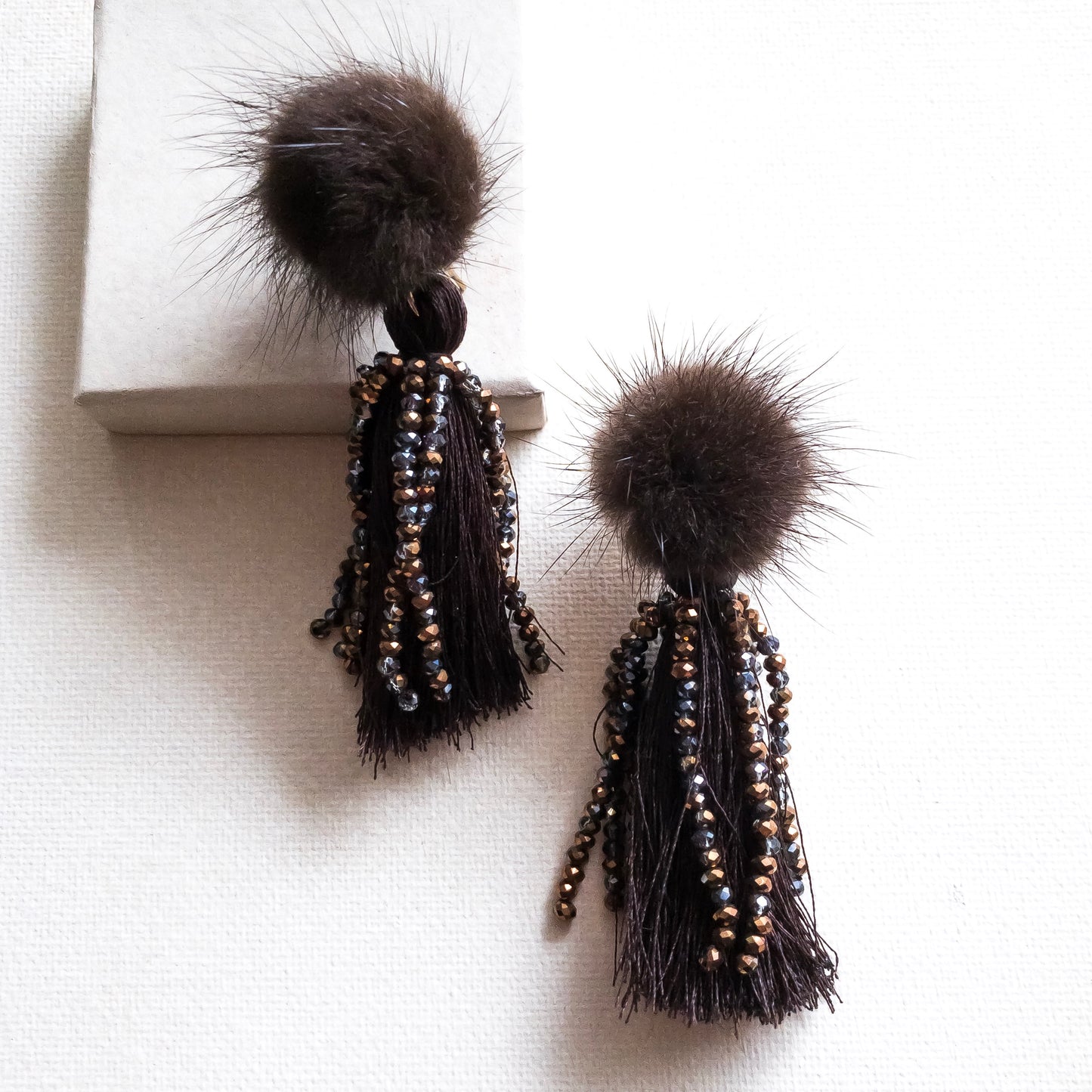 Furry Earrings